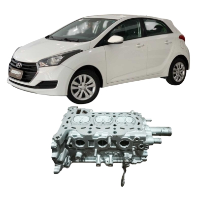 Cabeçote Motor Hyundai Hb20 2018 1.0 3C Original 