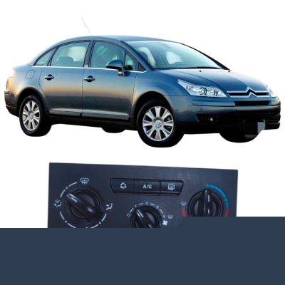Comando Ac Painel Ar Citroën C4 2008 2.0 96812357 Original