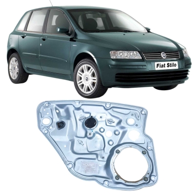Suporte Máquina Vidro Traseira Esquerda Fiat Stilo 2003 