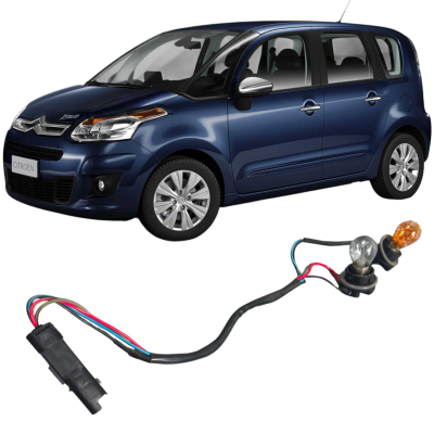 Chicote Lanterna Direita Traseira C3 Picasso 2014 Pa66Gf30