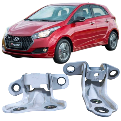 Par Dobradiça Porta Traseira Esquerda Hyundai Hb20 2017