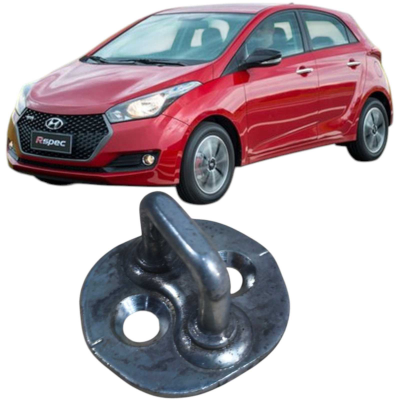 Batente Fechadura Traseiro Direito Hyundai Hb20 2017