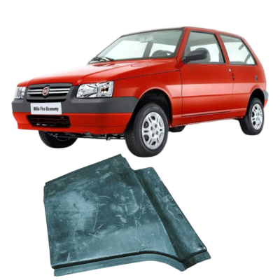 Moldura Coluna Direita Interna Fiat Mille 2010 2P Original