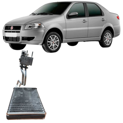 Caixa Evaporadora Ar Condicionado Fiat Siena 1.0 2013