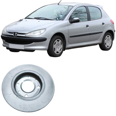 Disco Freio Cubo Peugeot 206 1.0 2003 4T242123'