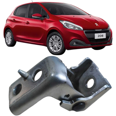 Dobradiça Superior Porta Traseira Esquerda Peugeot 208 2019 