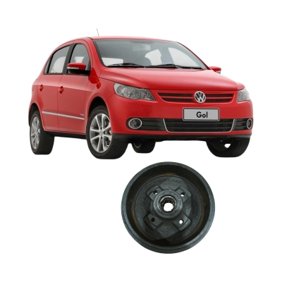 Tambor Freio Traseiro Volkswagen Gol 2010 1.0 5U0501615A