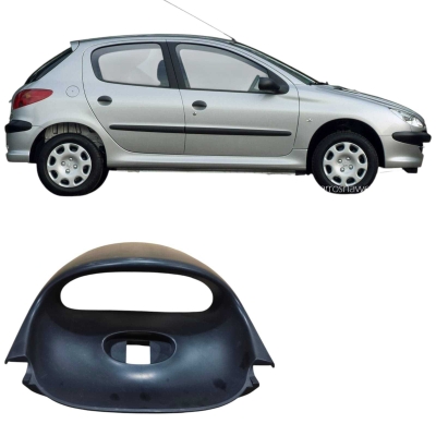 Moldura Botao Alerta Peugeot 206 2008 1.4 9643000677