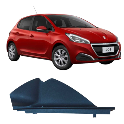 Moldura Lateral Painel Peugeot 208 2018 2019 2020 Original