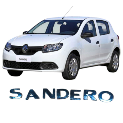 Letreiro Tampa Traseira Renault Sandero 2017 Original