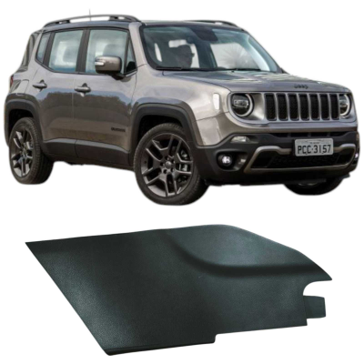 Acabamento Esquerdo Console Jeep Renegade 2019 1.8 735665560