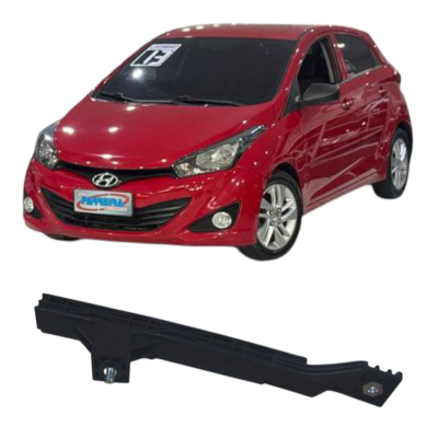 Canaleta Guia Vidro Traseiro Esquerdo Hyundai Hb20 1.0 2013