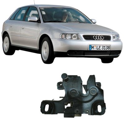 Fechadura Do Capô Audi A3 2000 Original 8L0823509A