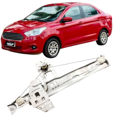  Máquina Vidro Manual Traseiro Esquerdo Ford Ka 2018-2021