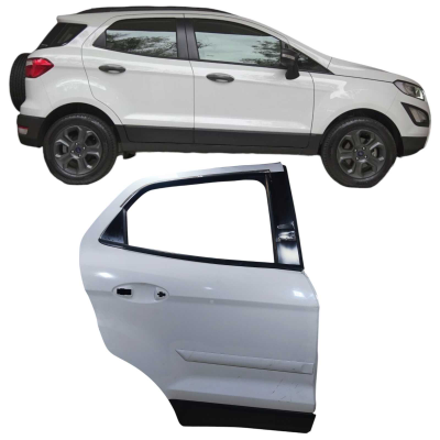 Porta Traseira Direita Branca Ford Ecosport 2019 4 Portas