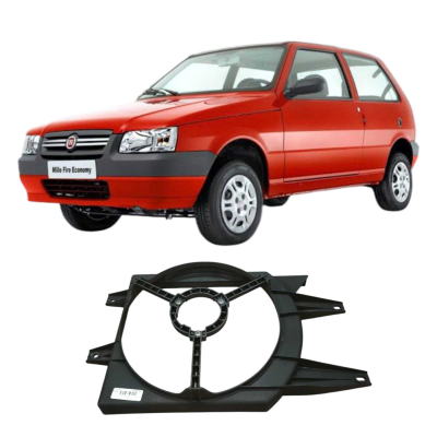 Defletor Ventoinha Fiat Uno Mille 2010 1.0 2P Original