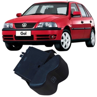 Botão Interruptor Desembaçador Vidro Gol 2005 1.0 377959621C