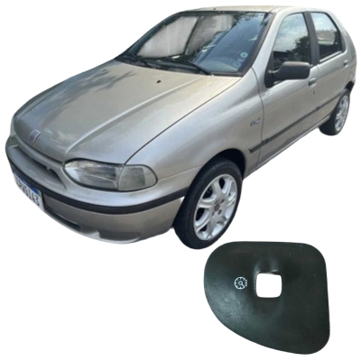 Moldura Botão Reostato Fiat Palio 1997 1.0 Original 