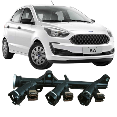Flauta Injeçao Combustivel Ford Ka 2021 1.0 3C 0280151274