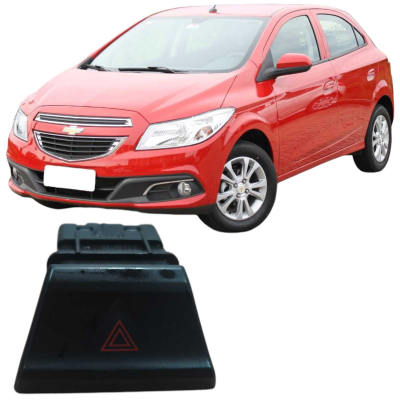 Botão Pisca Alerta Chevrolet Onix 2014 10035543 Original