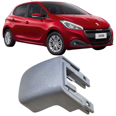Tampa Cobertura Altura Cinto Central Peugeot 208 2019