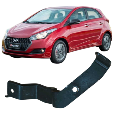 Guia Do Para-Choque Dianteiro Direito Hyundai Hb20 2017 