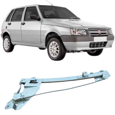 Máquina Vidro Traseiro Direito Fiat Uno Mille 1.0 2004