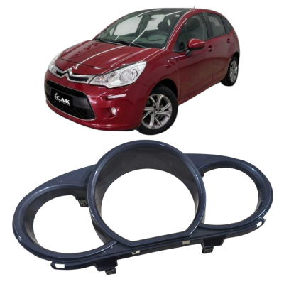 Moldura Painel Instrumento Citroen C3 1.5 2013 9676054977