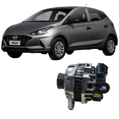 Alternador Hyundai Hb20 1.0 3C 2019 2020 Original