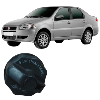Tampa Tanque Combustível Fiat Siena 2013 Original