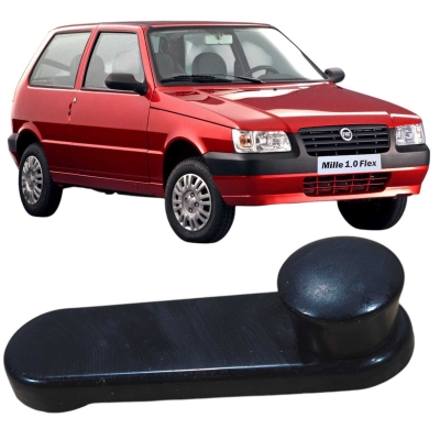 Manivela Regulador Vidro Fiat Uno Mille 2006 1.0 2P Original