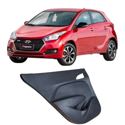 Forro Porta Traseiro Esquerdo Hyundai Hb20 2017