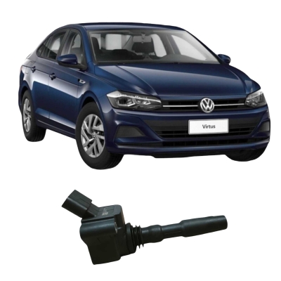 Bobina Ignição Volkswagen Virtus 2020 1.0 04E905110M Orig