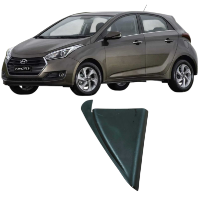 Moldura Porta Traseira Direita Hyundai Hb20 2016 839211S200
