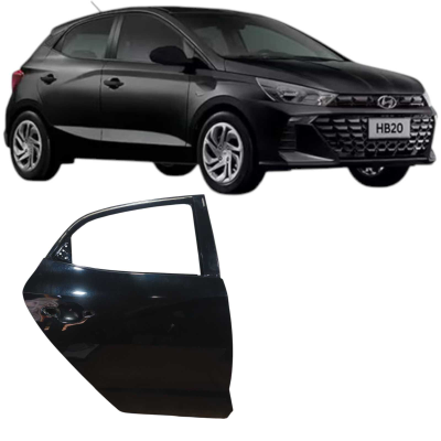 Porta Traseira Direita Hyundai Hb20 1.0 3C 2020 Original