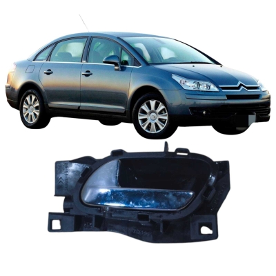Maçaneta Traseira Esquerda Citroën C4 2009 Original