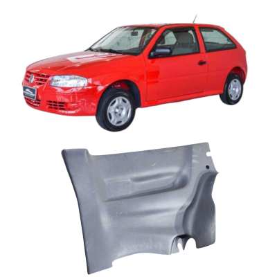 Acabamento Porta Mala Traseiro Direito Volkswagen Gol 2011