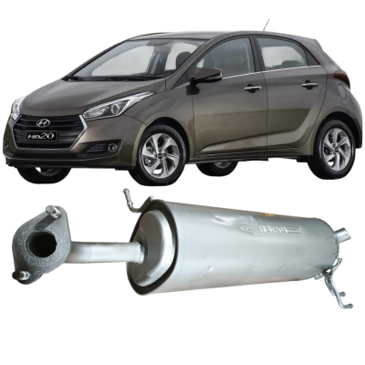 Ponteira Escapamento Hyundai Hb20 2016 1.0 3C Original