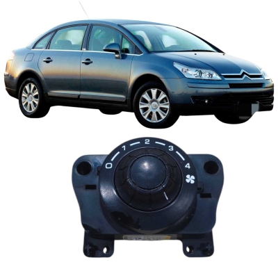 Botão Ar Condicionado Traseiro C4 Pallas 2.0 2008 96879649Xt