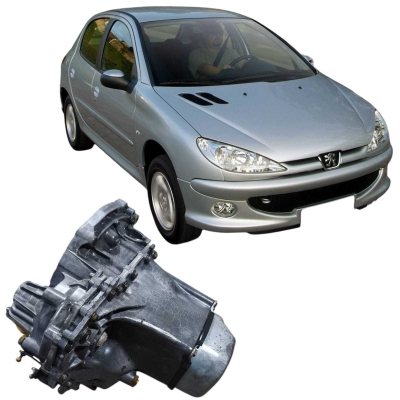 Caixa Câmbio Manual Peugeot 206 C3 1.4 2008 Sensation