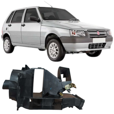 Lateral Caixa Ar Fiat Uno Mille 2004 1.0 3P Original