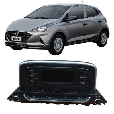 Rádio Automotivo Hyundai Hb20 2021 96150R1050Nnb