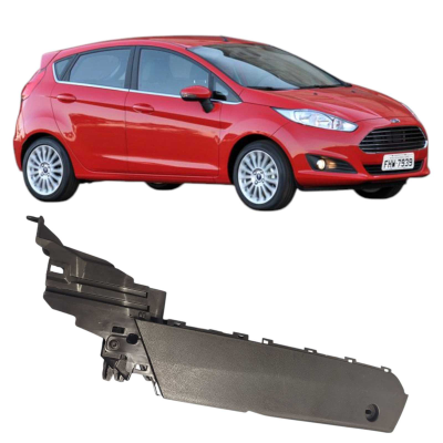 Acabamento Console Central Ford New Fiesta 2014 2015 2016