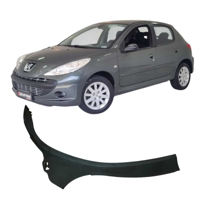 Acabamento Direito Churrasqueira Peugeot 207 2009 Original
