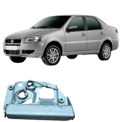 Fechadura Interior Capo Fiat Siena 2013 1.0 4P Original