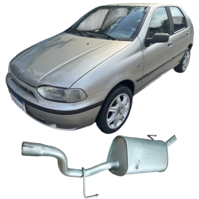 Escapamento Intermediário Fiat Palio 1997 1.0 Original 