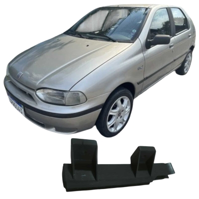 Guia Vidro Porta Dianteira Esquerda Fiat Palio 1997 1.0 Orig