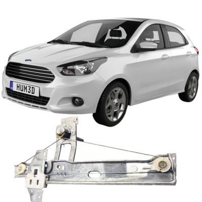 Máquina Vidro Traseiro Esquerdo Manual Ford Ka 2017-2021 