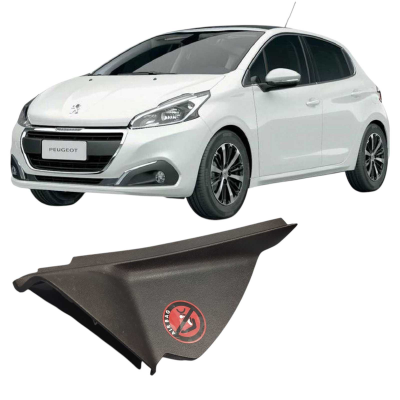 Moldura Lateral Direita Painel Peugeot 208 2017 9678337977