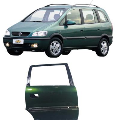 Porta Traseira Direita Verde Gm Zafira 4P 2.0 2002 29B299